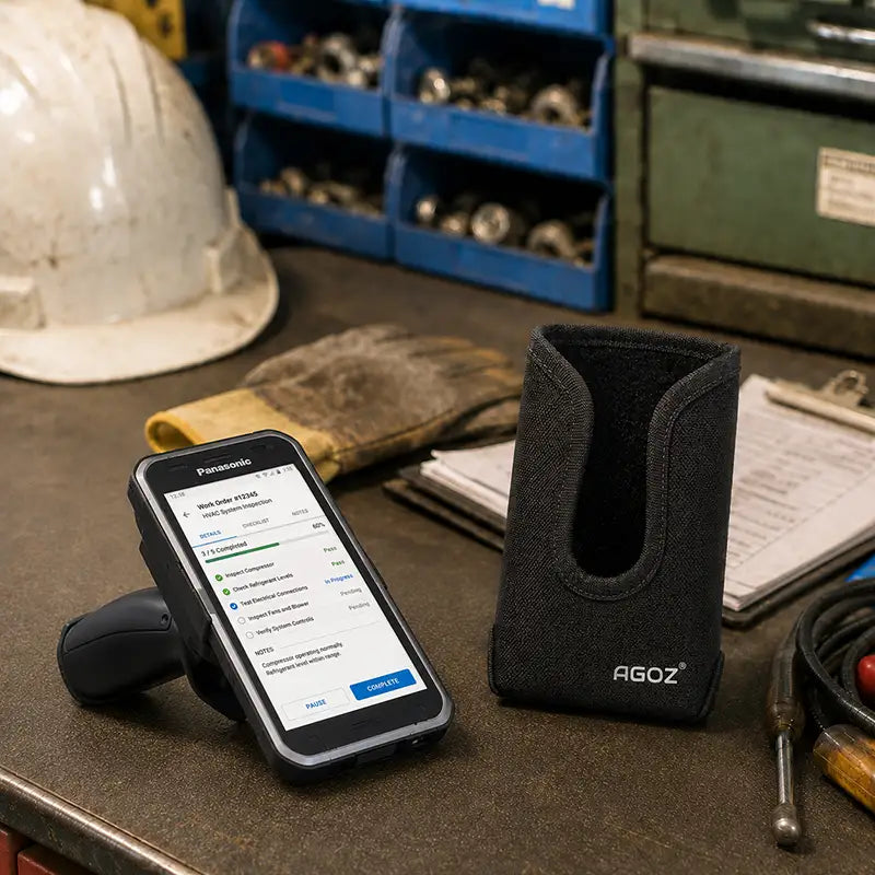 Ajuste y Función para la Funda con Gatillo para Escáner Panasonic