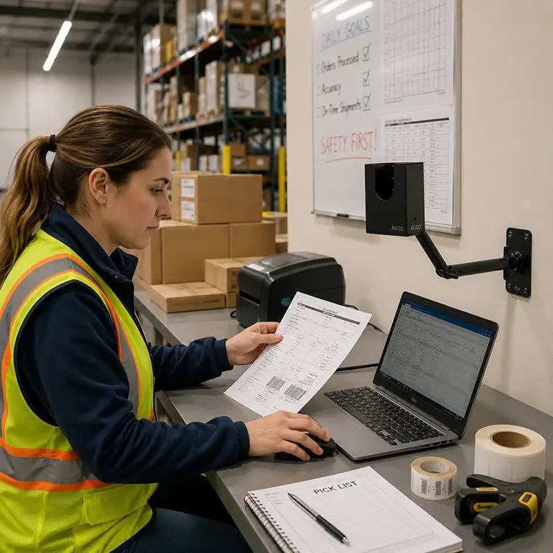 Organizar los puntos de escaneo Panasonic en las estaciones de trabajo de la instalación