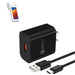 Wall Charger Adapter with USB-A to C Cable for PAX POS Terminals