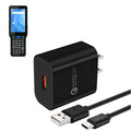 Kit de cargador de pared USB-C portátil Unitech para estaciones de escáner móvil | Agoz