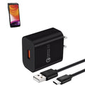 Cargador de pared con cable USB-C para terminal de pago móvil Castles