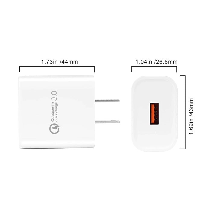 Wall Charger with USB-C Cable for Toast Go 3 Handheld POS