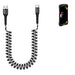 Zebra TC701 Scanner Charger Coiled USB C Cable