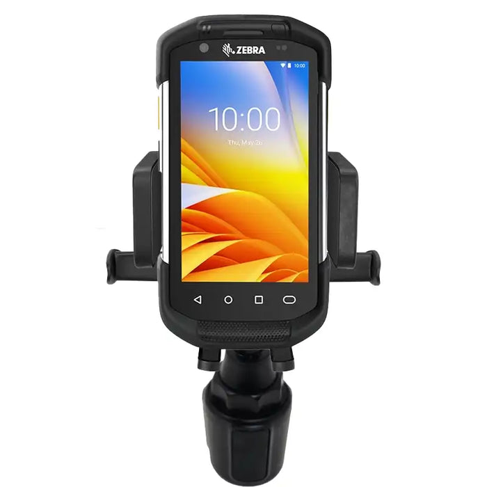 Zebra TC72 Scanner Cradle with Cup Holder Base