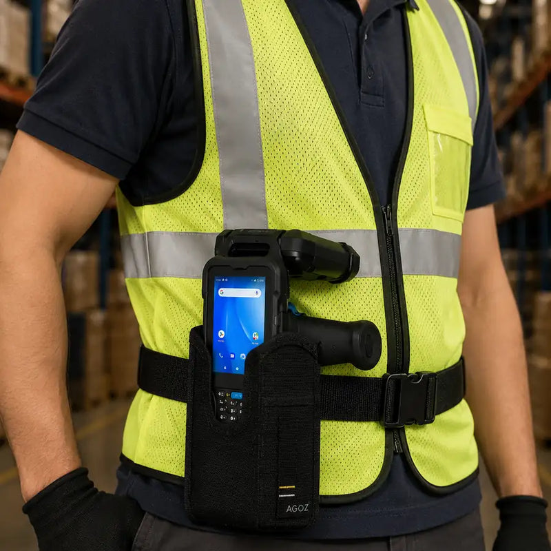 Organizar el portador del lector RFID Unitech para rutas de conteo