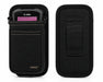 Black Zebra scanner case with AGOZ branding on a white background