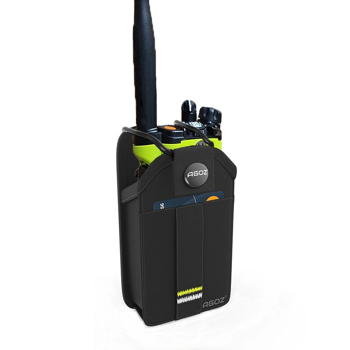 First Responder Radio Holster with Snap Closure