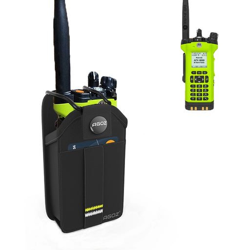 First Responder Radio Holster with Snap Closure