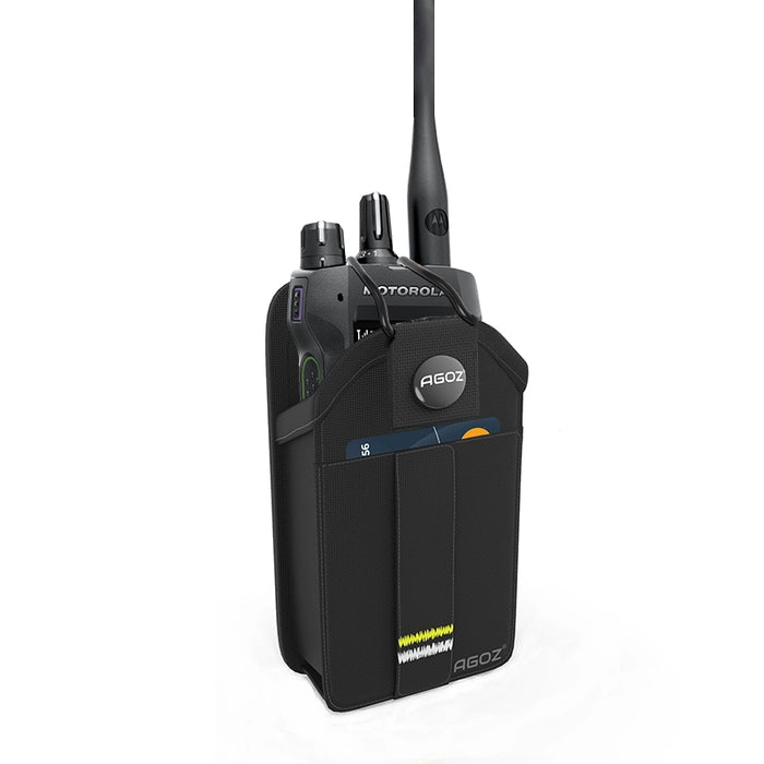 Heavy-Duty Motorola APX 900 Radio Holster with Snap Closure