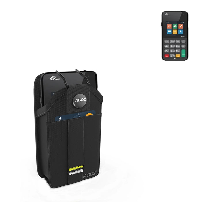 Ultra-Rugged PAX Handheld POS Holster with Snap Closure