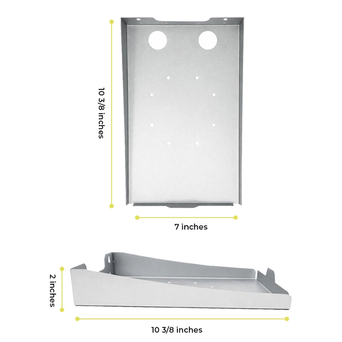 Stainless Steel Wall Mounted Epson Kitchen Printer Shelf