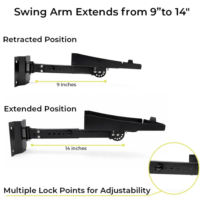 Industrial Printer Wall Mount Shelf for Warehouses
