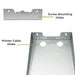 Stainless Steel Wall Mounted Shelf for Custom Retail Printer - AgozTech