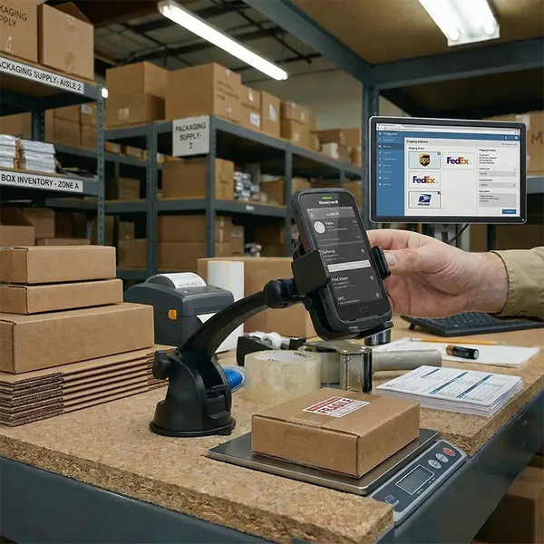 Bases dedicadas para escáneres en estaciones de trabajo ocupadas