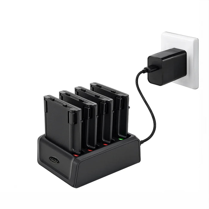 4-Slot Zebra TC77 Battery Charger Cradle