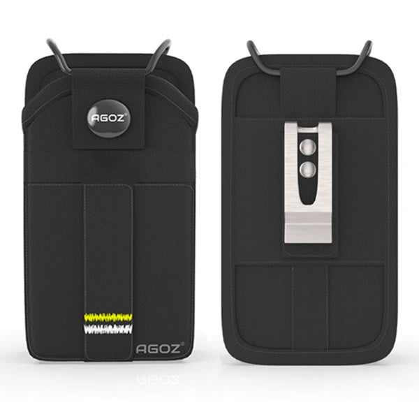 First Responder Radio Holster with Snap Closure