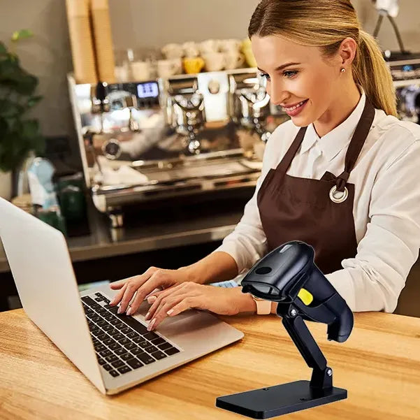 Wireless Barcode Scanner 1D 2D 2.4GHz