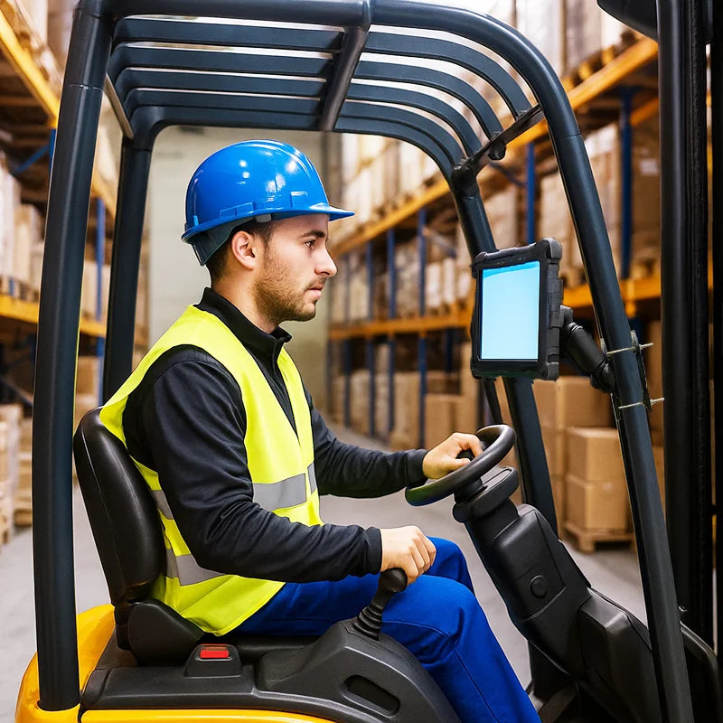 AGOZ Industrial Tablet Mount Holder for Forklifts