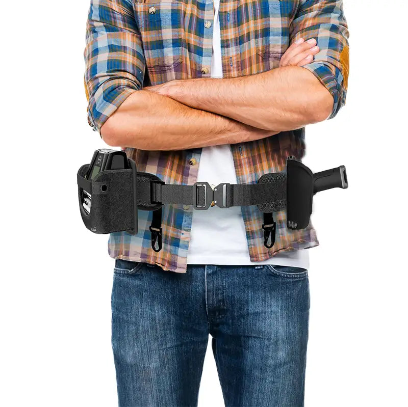 Waist Belt Holster for Zebra Printer and Trigger Handle Case