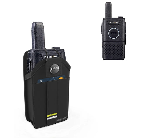 Durable Retevis Radio Holster with Snap Closure