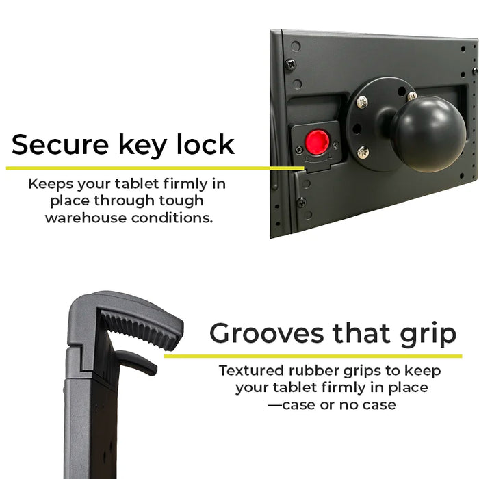 AGOZ Zebra ET56 Forklift Tablet Mount Holder