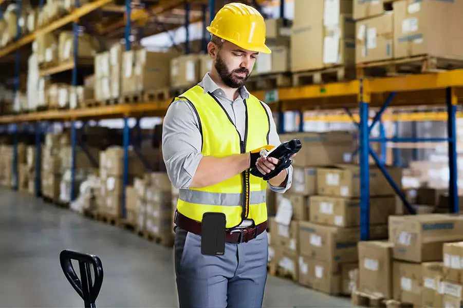 Delfi PM85 / PM86 Mobile Computer Holster with Metal Belt Clip & Loop