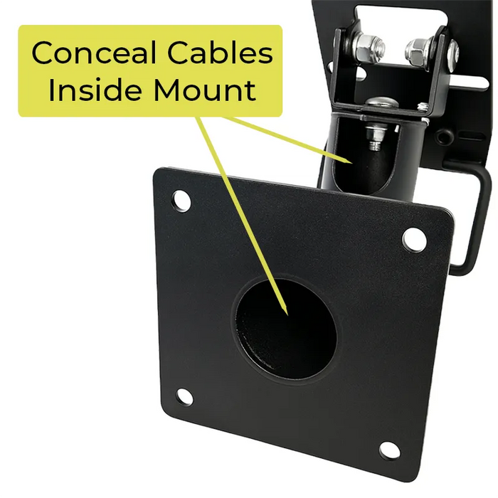 Sturdy POS Wall Mount for Adyen Terminals Metal Adjustable Swivel