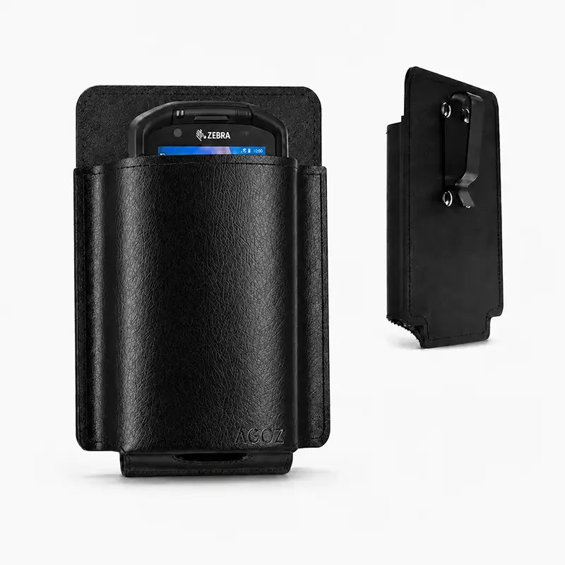 Ajuste y Función para Funda de Escáner de Cuero Zebra